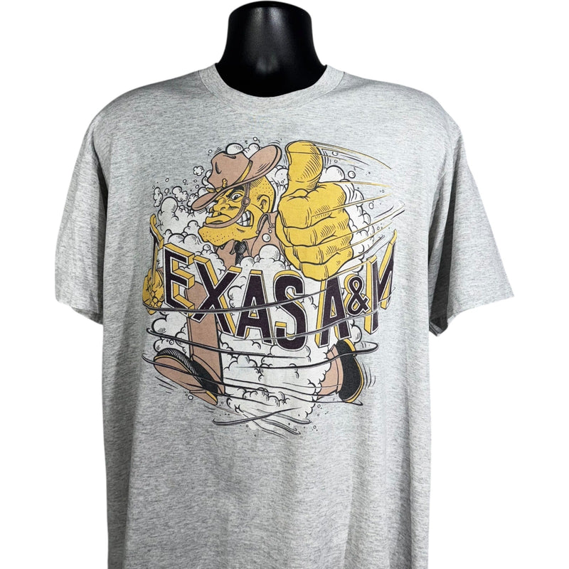 Vintage Texas A&M University Mascot Tee 90s