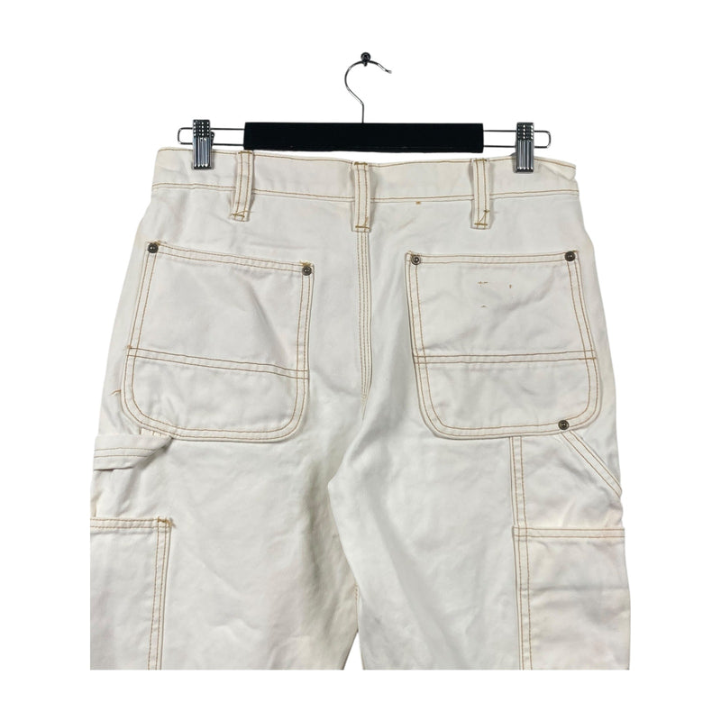 Vintage Carhartt Utility Pockets Cut-out Cargo Shorts 32