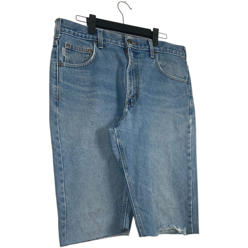Vintage Carhartt Denim Cut Off Shorts 34
