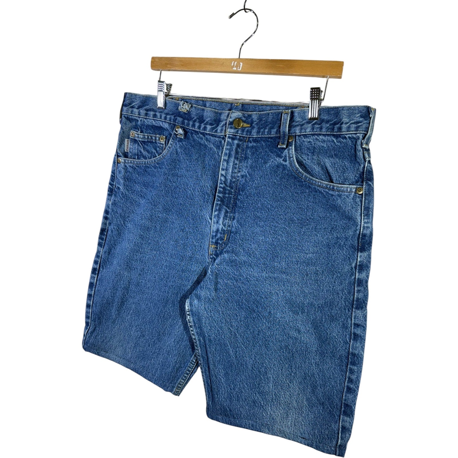 Vintage Carhartt Denim Shorts 38