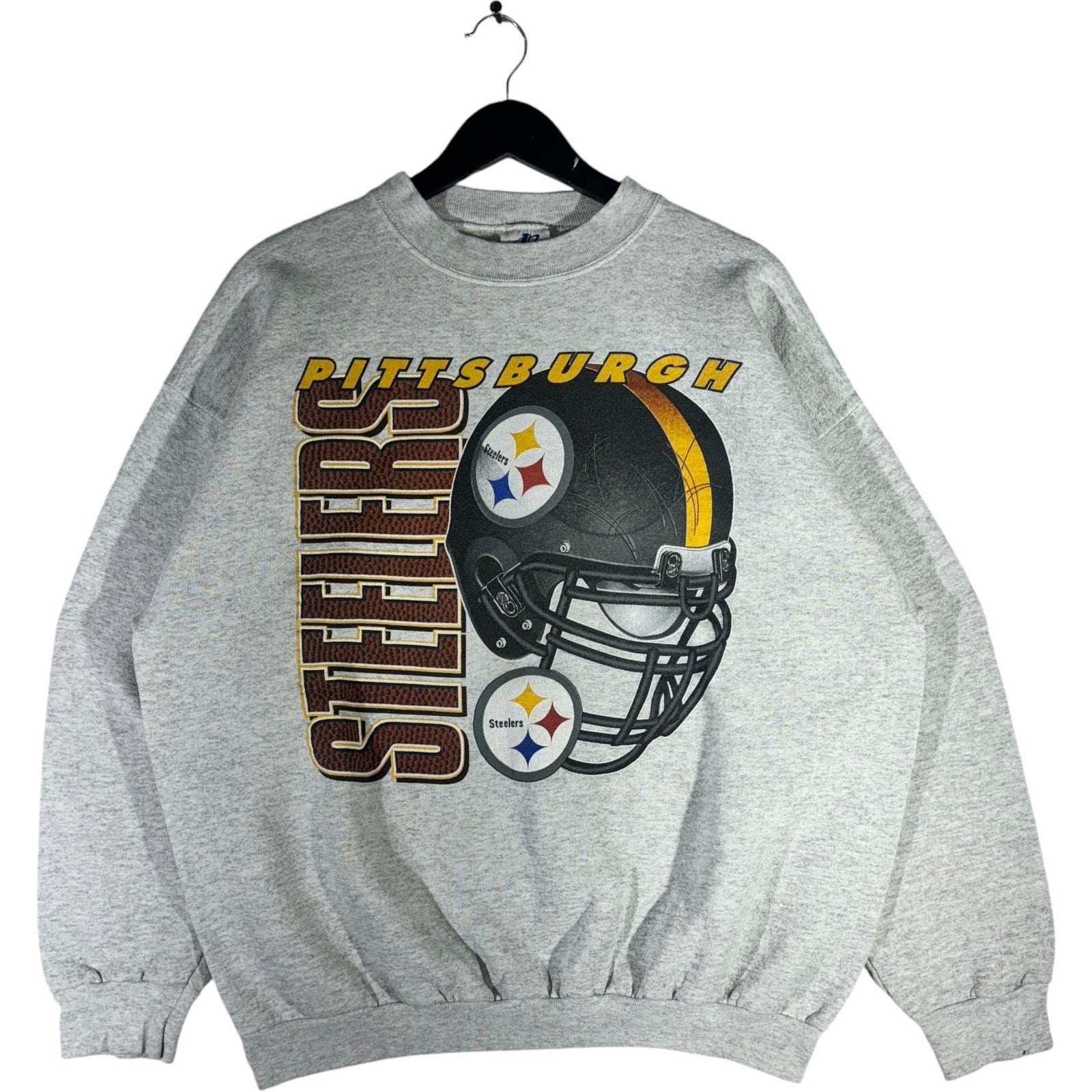 Vintage Logo Athletic Pittsburgh Steelers NFL Crewneck 90s