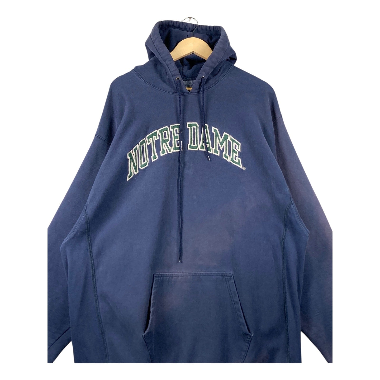 Vintage Notre Dame University Pullover Hoodie