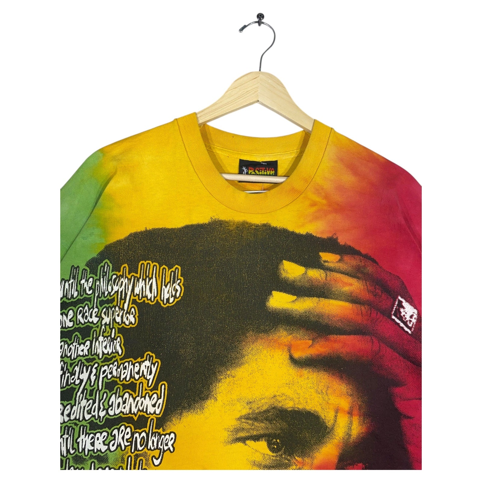 Vintage Bob Marley Tie Dye AOP T-Shirt