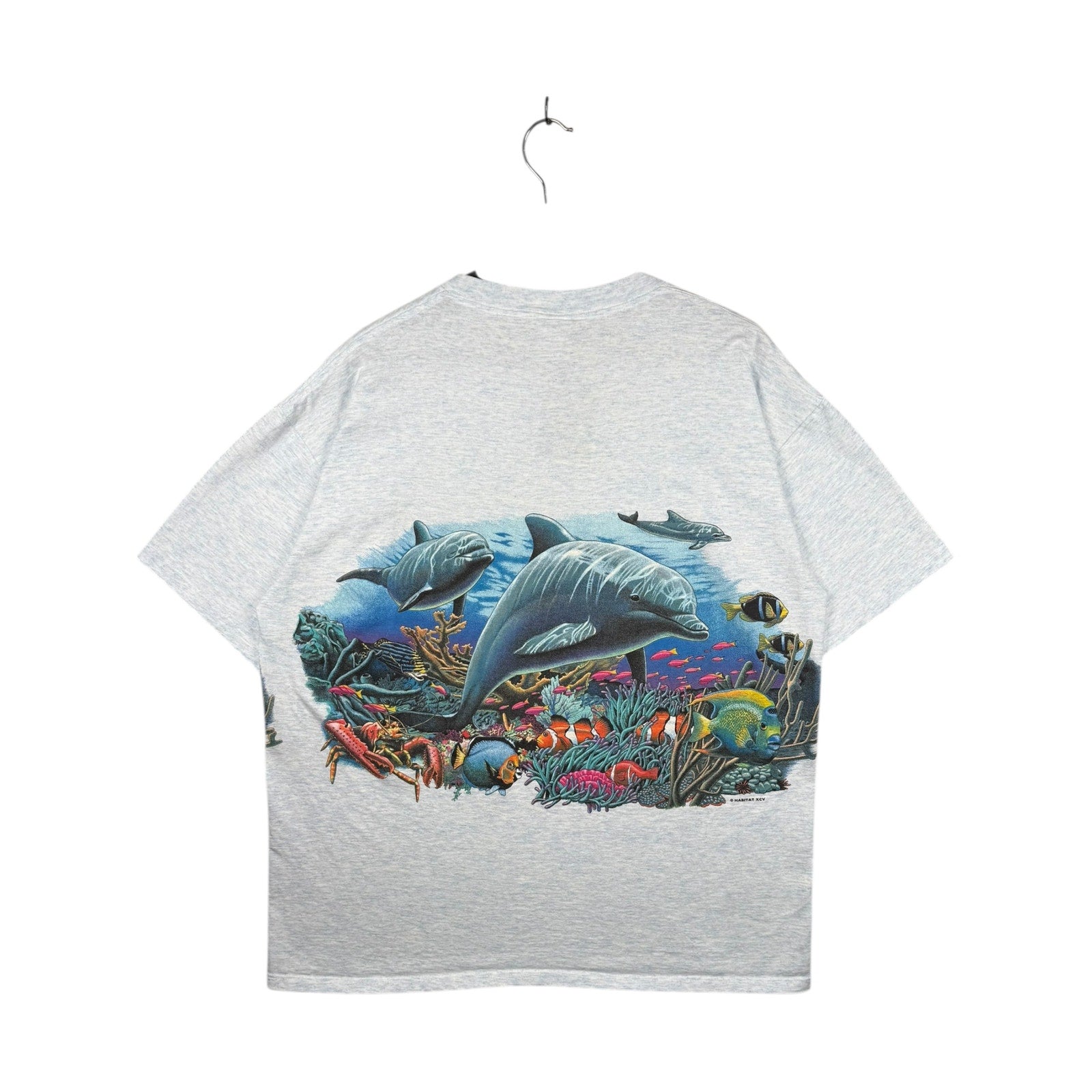 Vintage Habitat XCV Dolphin Under The Sea T-Shirt
