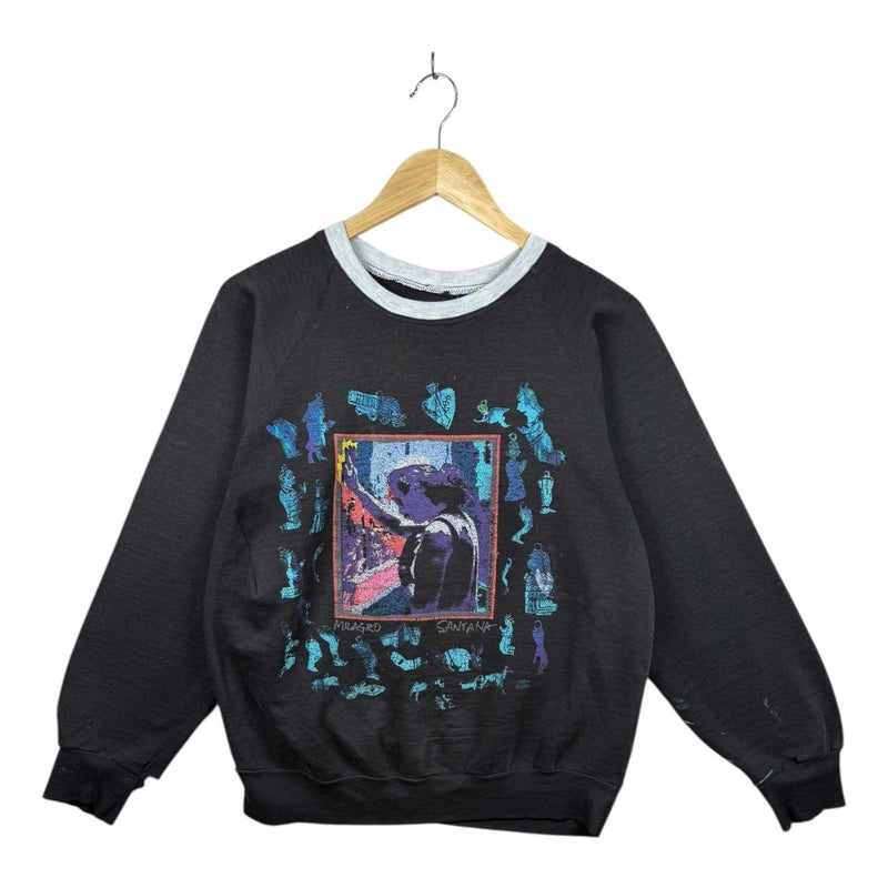 Vintage Carlos Santana Milagro Graphic Crewneck