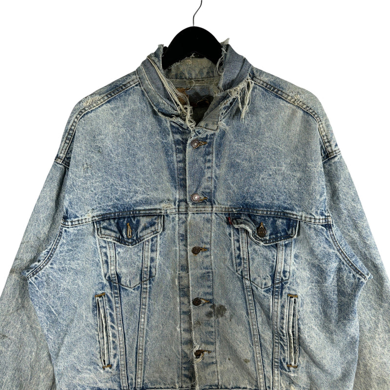 Vintage Levis Acid Wash Denim Jacket