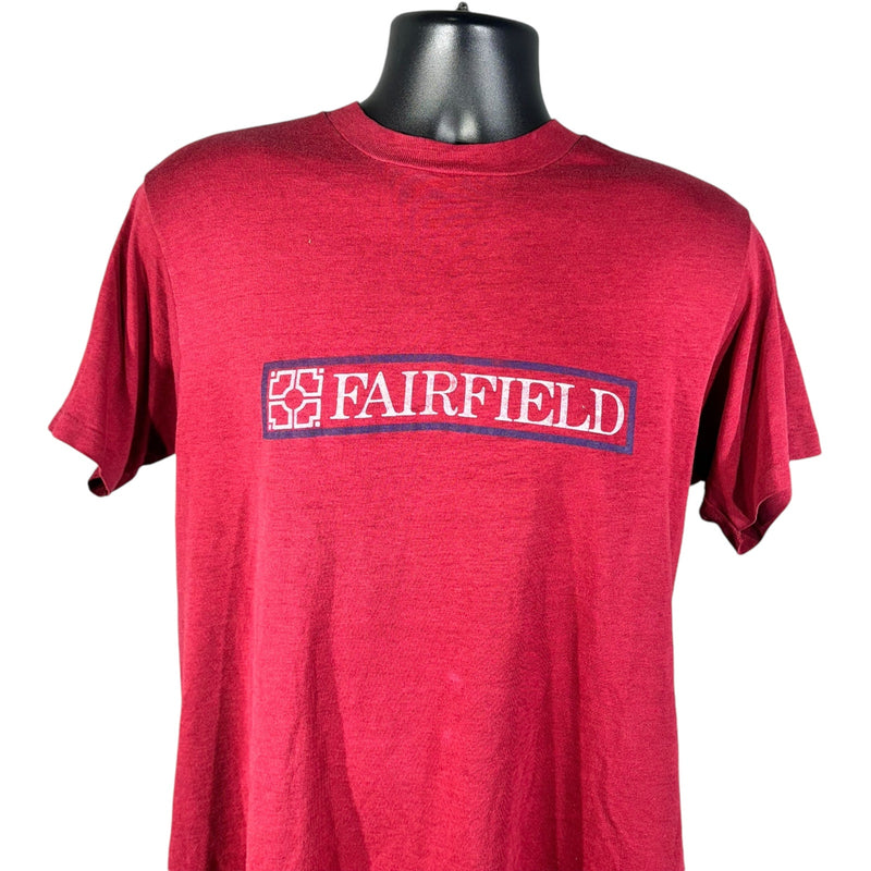 Vintage Fairfield University Spellout Tee