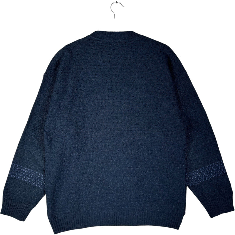 Vintage Tiziano 3D Knit Textured Sweater