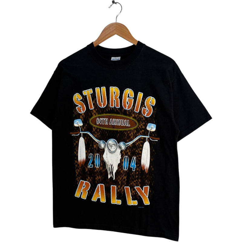 Vintage 64th Annual Sturgis Rally Biker Tee 2004