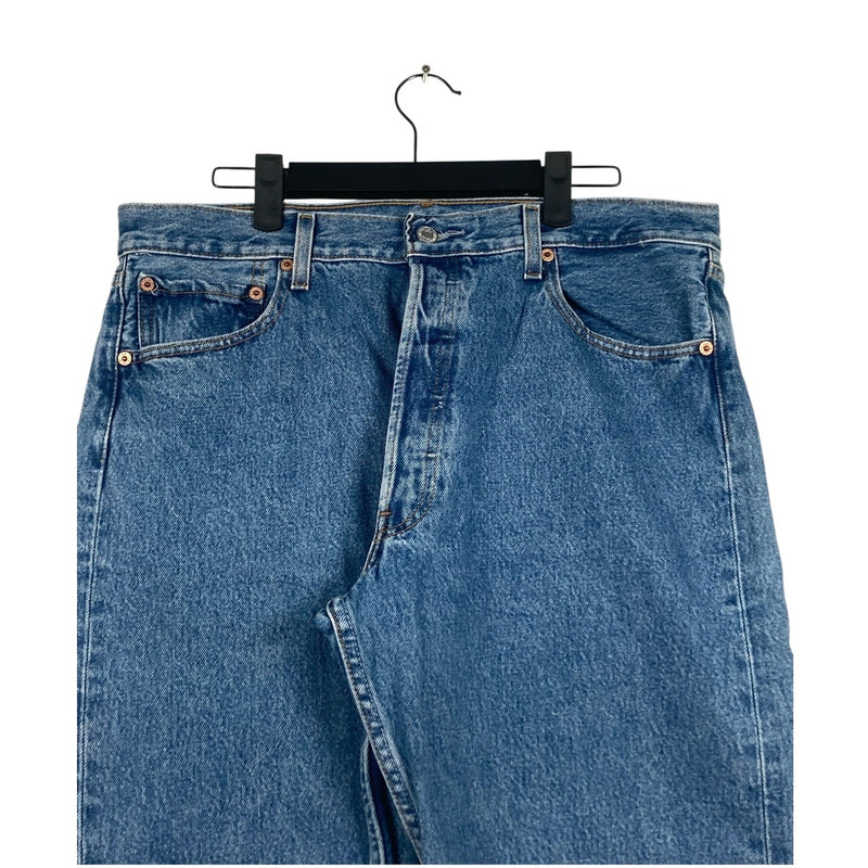 Vintage Levis 501 Denim Cut Off Shorts 34