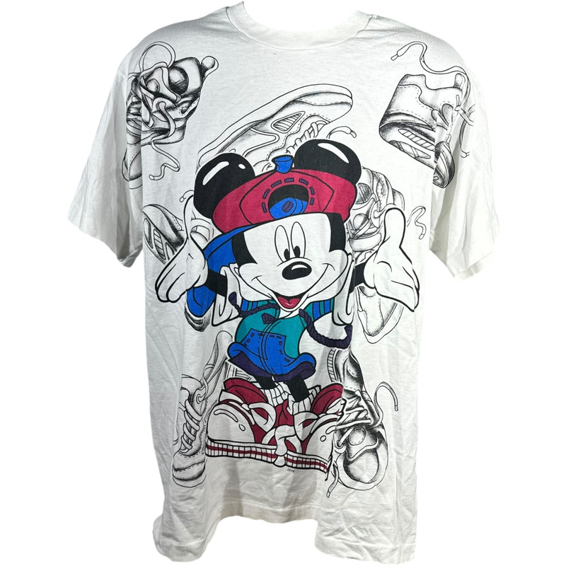 Vintage Mickey Unlimited Mickey Mouse Sneaker Tee 90s