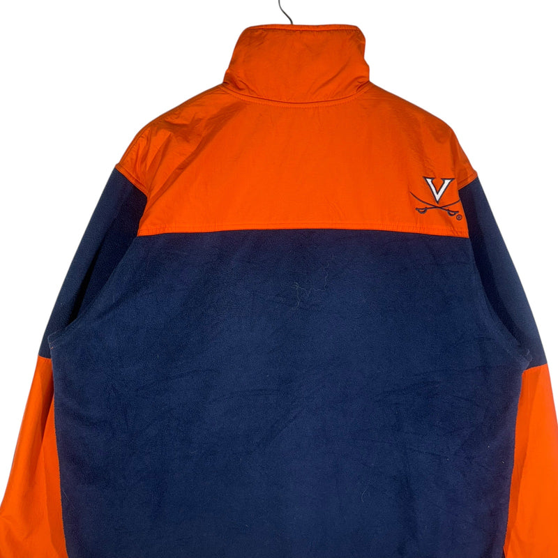 Vintage Reebok University Of Virginia Cavaliers Full Zip Fleece