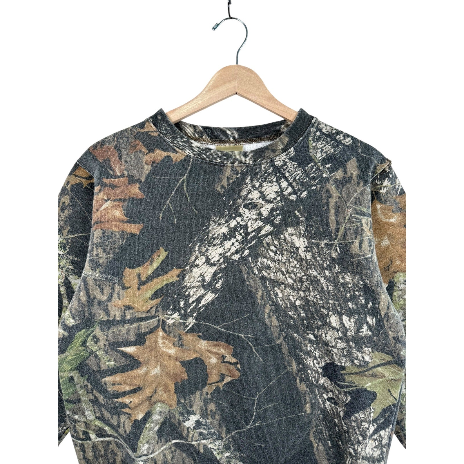 Vintage Mossy Oak Camouflage Crewneck