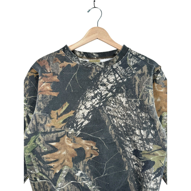 Vintage Mossy Oak Camouflage Crewneck