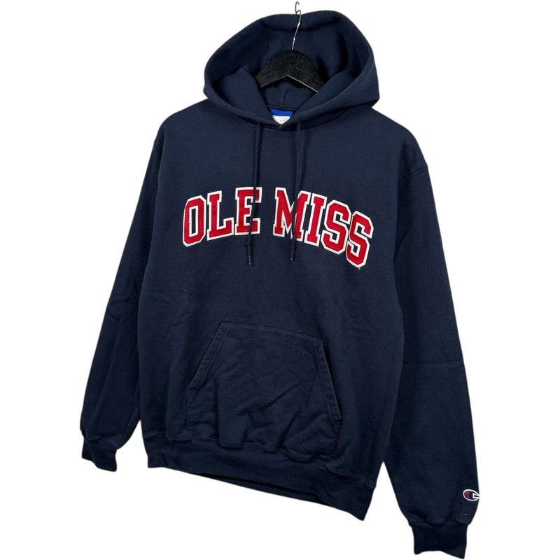 Vintage Champion University Of Mississippi Ole Miss Hoodie