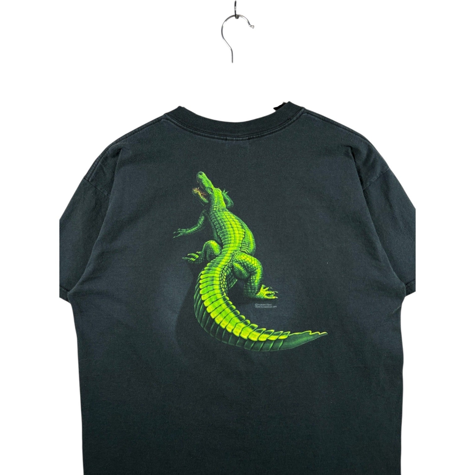 Vintage Alligator Print T-Shirt