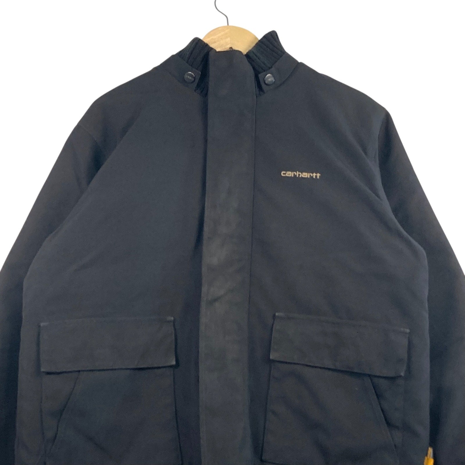 Vintage Carhartt Mini Spellout Full Zip Workwear Jacket