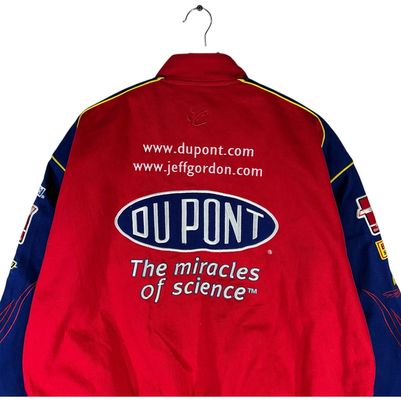 Vintage Jeff Gordon Du Pont NASCAR Racing Jacket