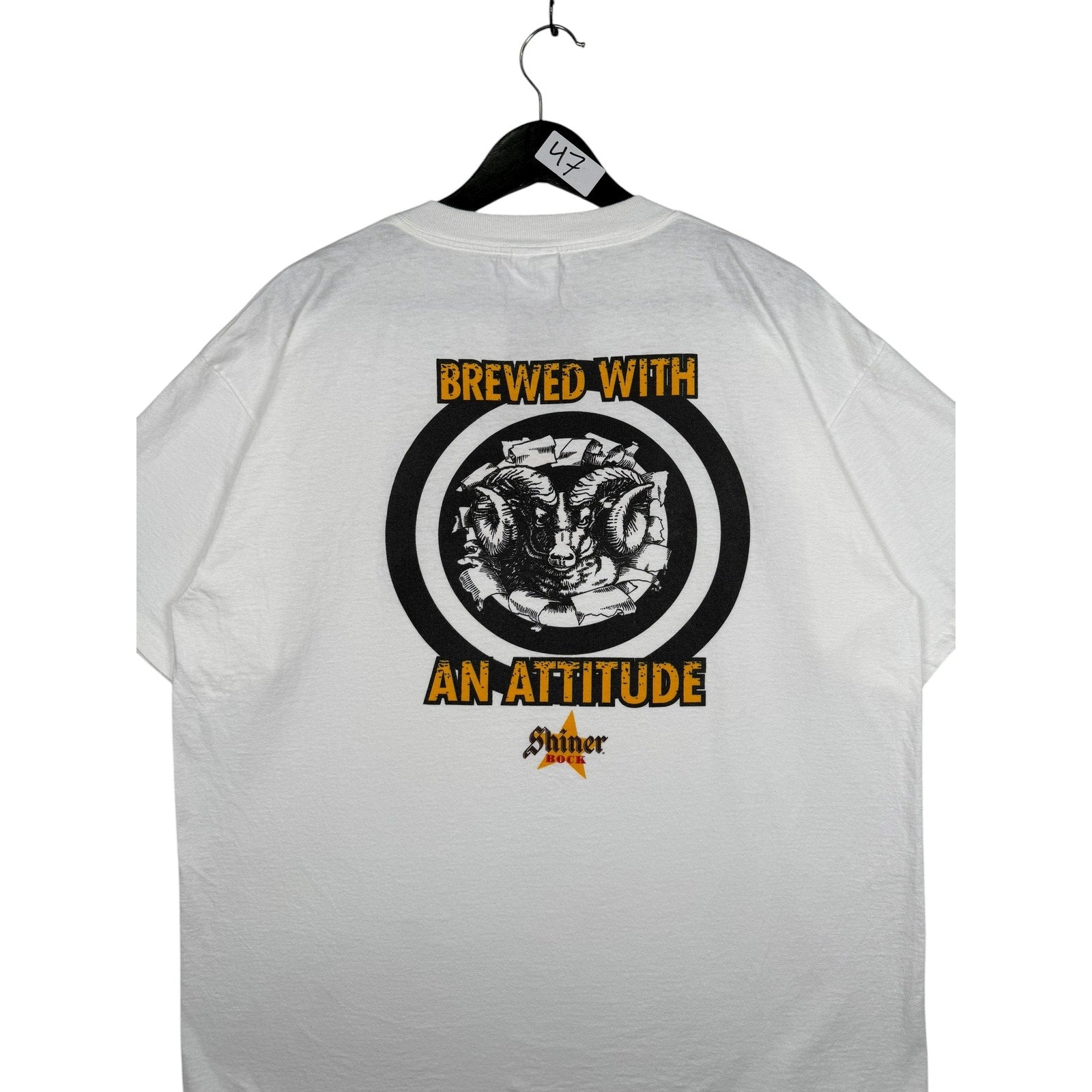 Vintage Shiner Bock Beer Brewed With An Attitude T-Shirt
