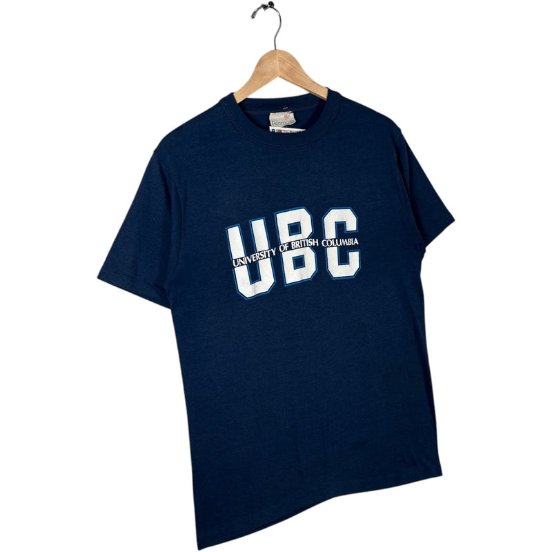 Vintage University Of British Columbia Spellout Tee 90s