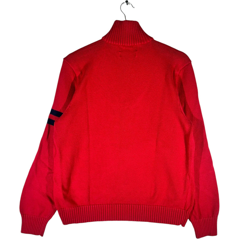 Vintage Polo Ralph Lauren 1/4 Zip Knit Sweater 90s