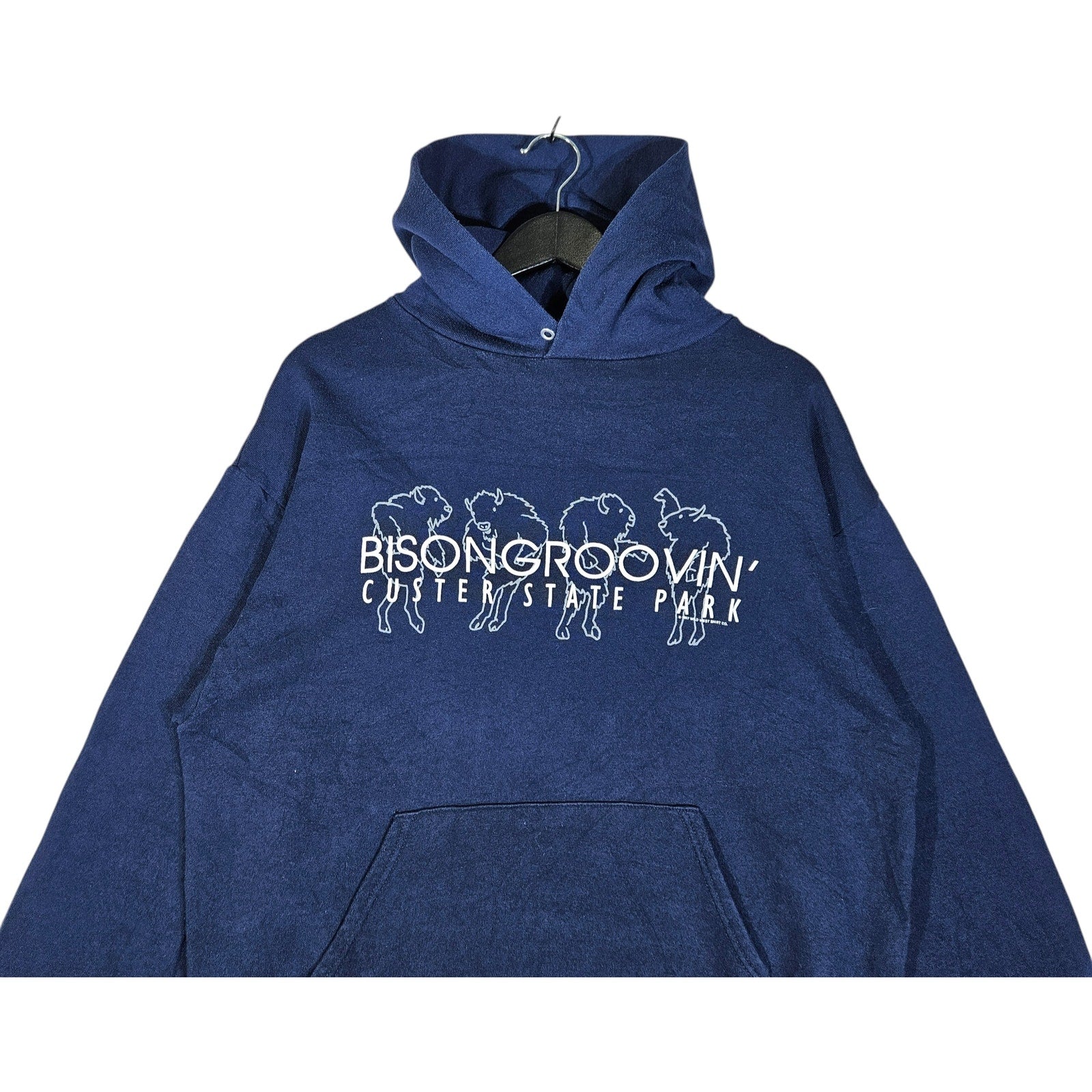 Vintage Bison Groovin' Custer State Park Hoodie