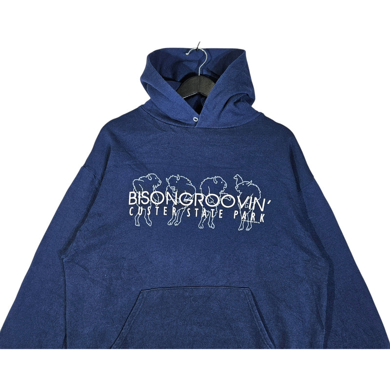 Vintage Bison Groovin' Custer State Park Hoodie