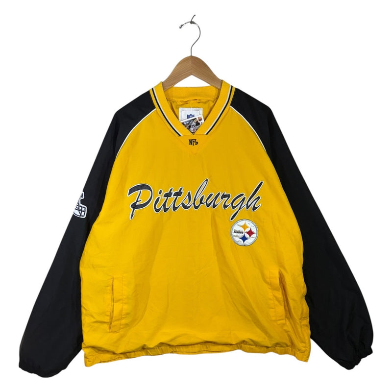 Vintage Pittsburgh Steelers NFL V-Neck Sweatshirt