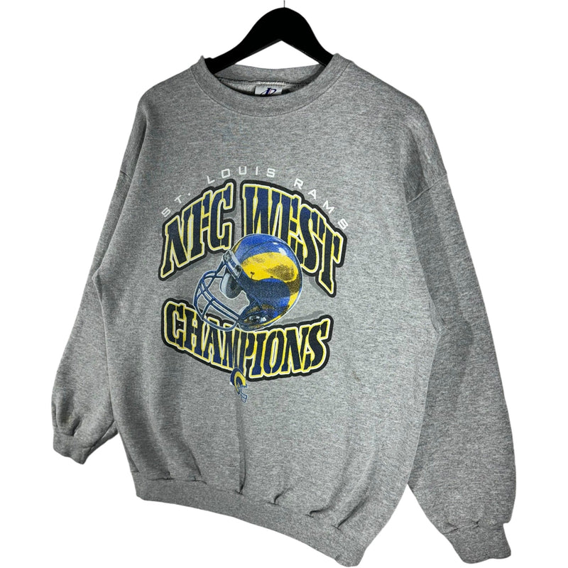 Vintage St. Louis Rams NFC West Champions Crewneck