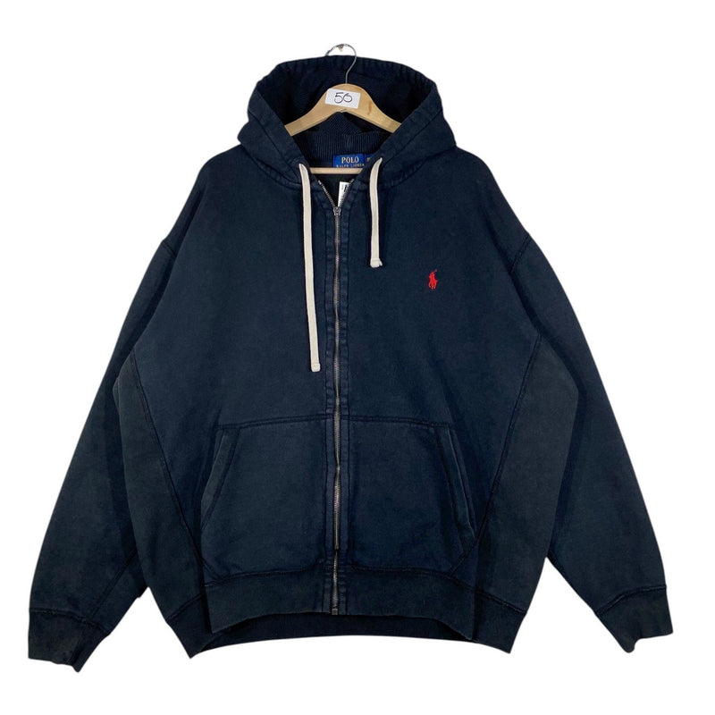 Vintage Polo Ralph Lauren Bomber Jacket Hoodie