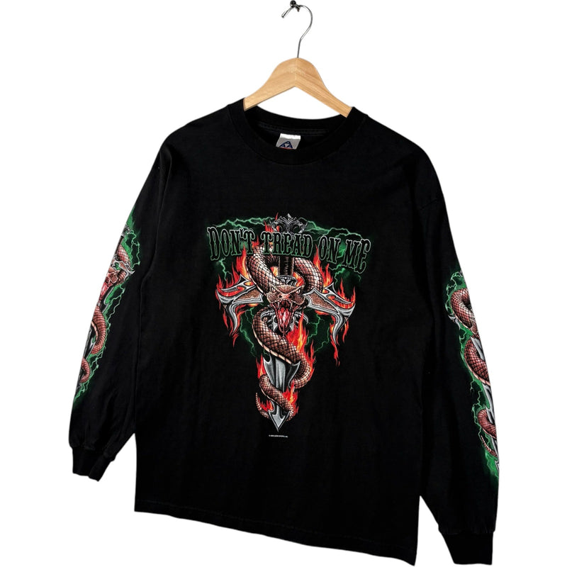 Vintage "Don't Tread on Me" Rattlesnake Long Sleeve