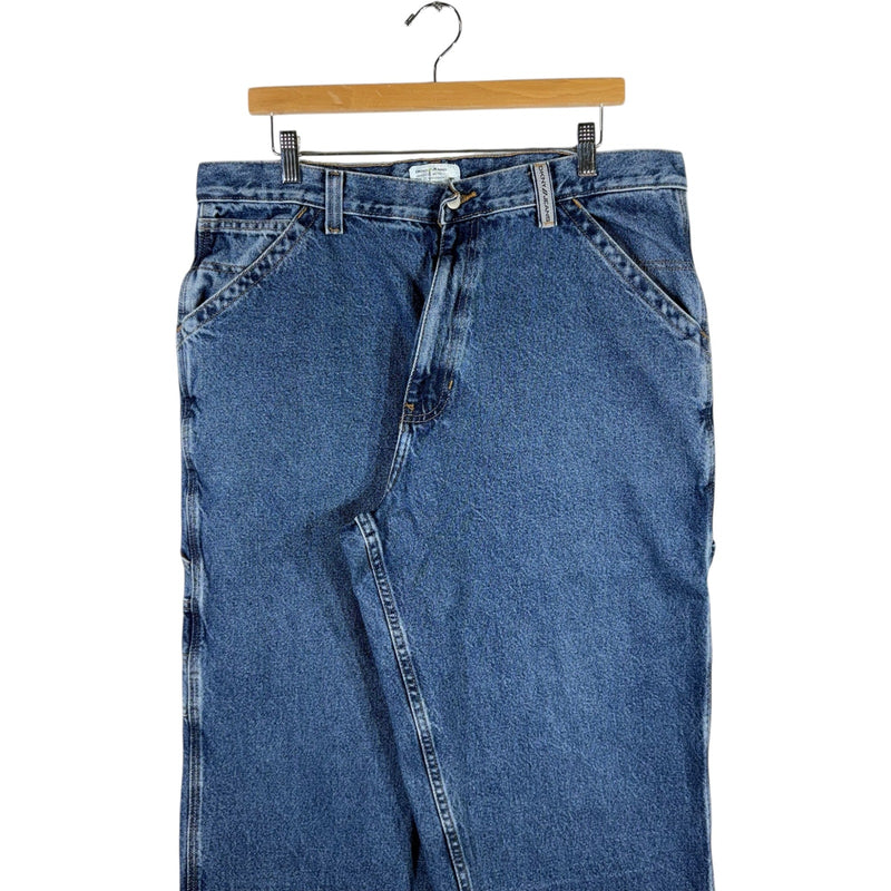 Vintage DKNY Relaxed Fit Carpenter Denim Jeans 36x34