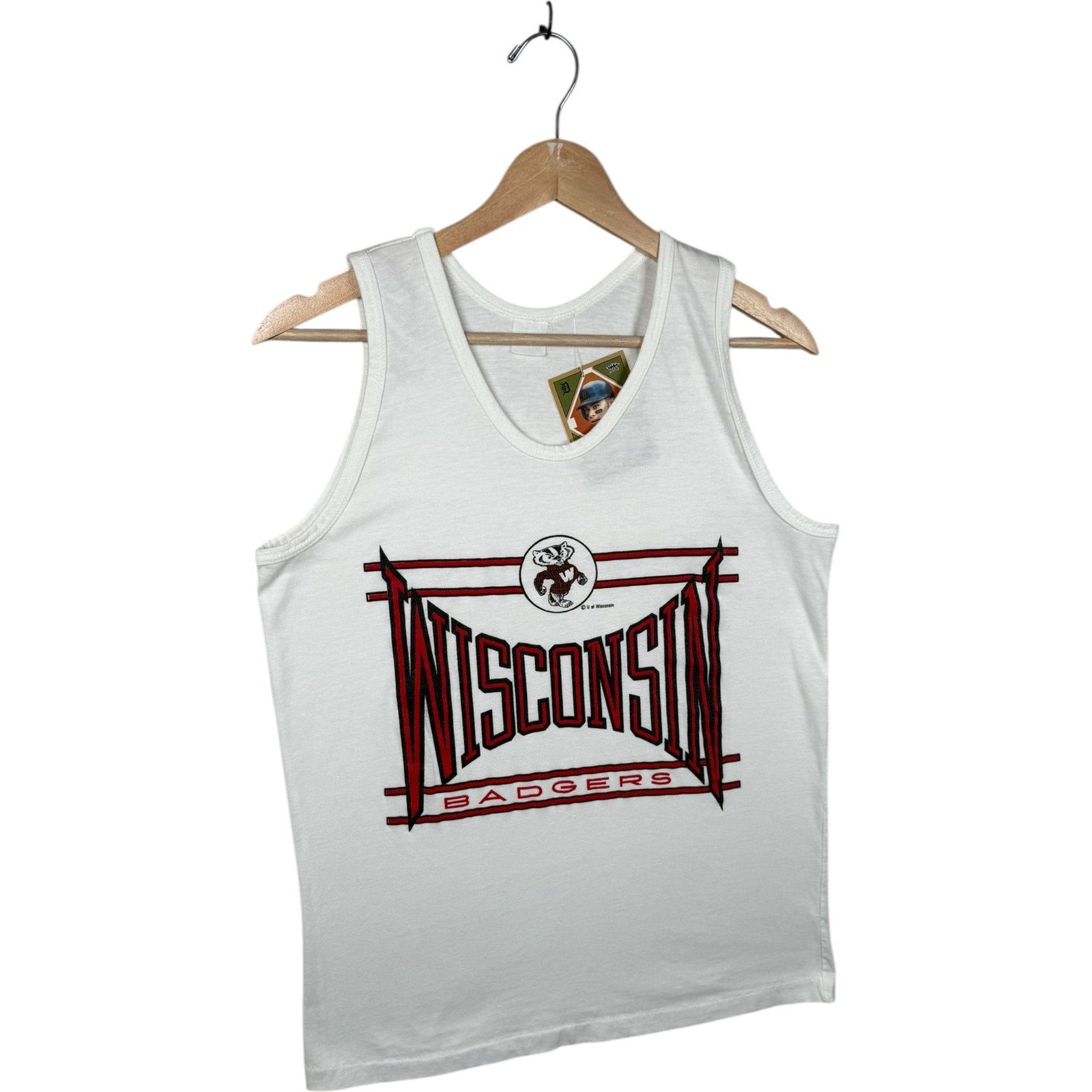 Vintage Wisconsin Badgers NCAA Tank Top