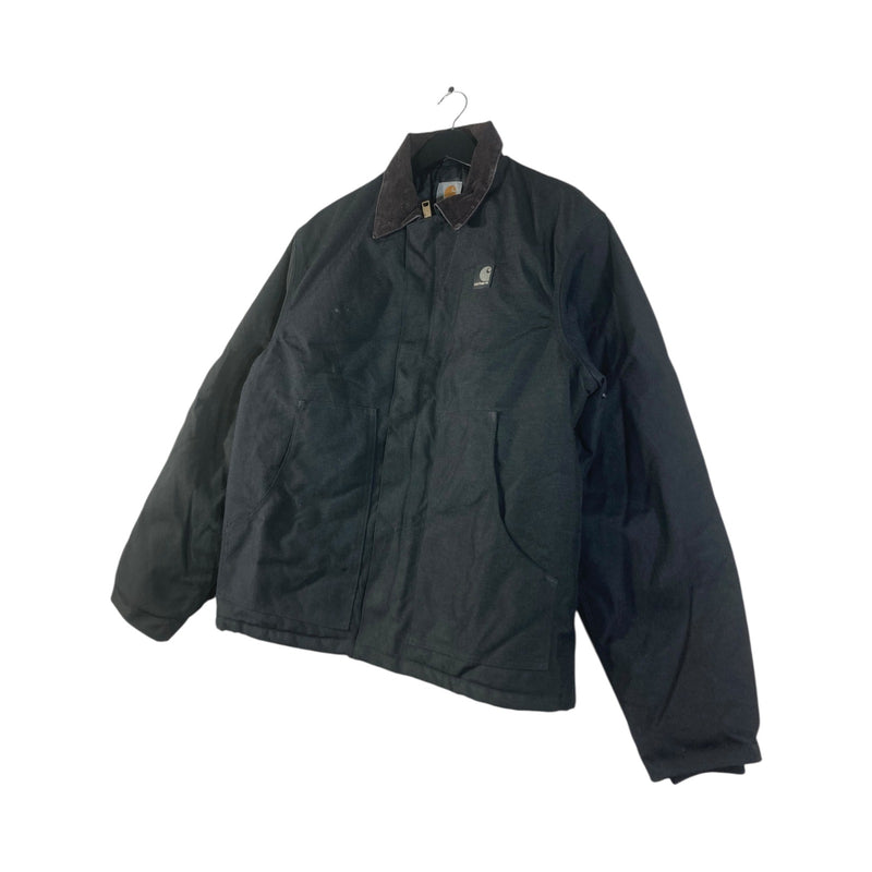 Vintage Carhartt Canvas Corduroy Collar Workwear Jacket
