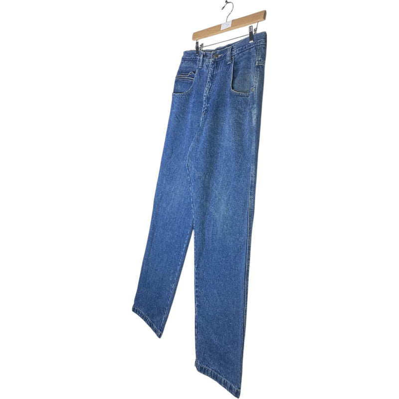 Vintage Results Straight Leg Denim Jeans 34