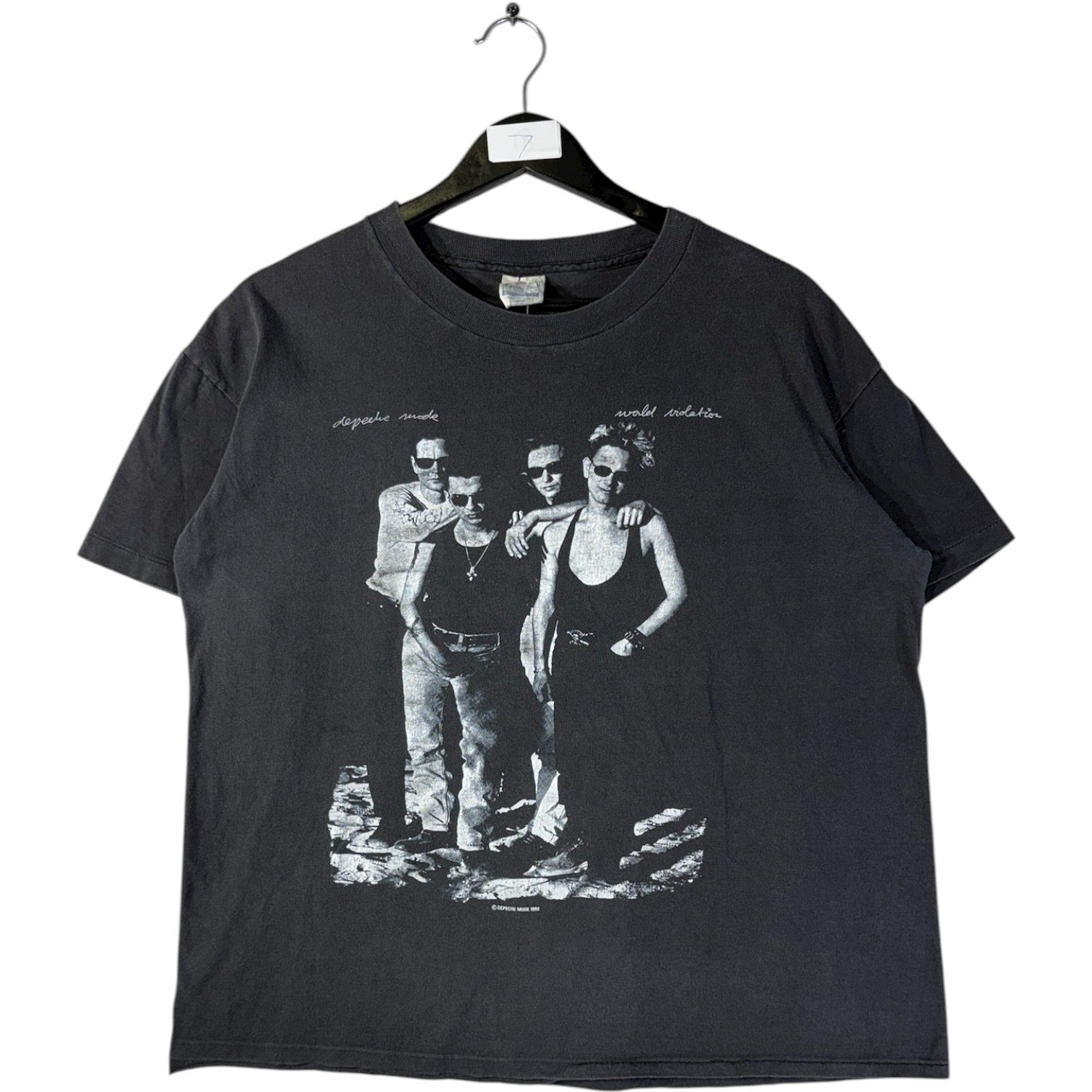 Vintage Depeche Mode 1990 World Violation Tour T-Shirt
