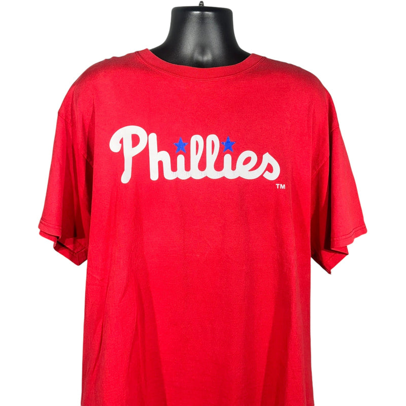 Vintage Philadelphia Phillies MLB Spellout Tee