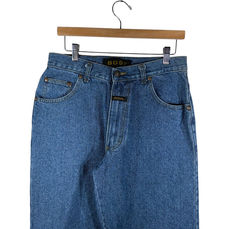 Vintage Boss Baggy Denim Shorts 32x11
