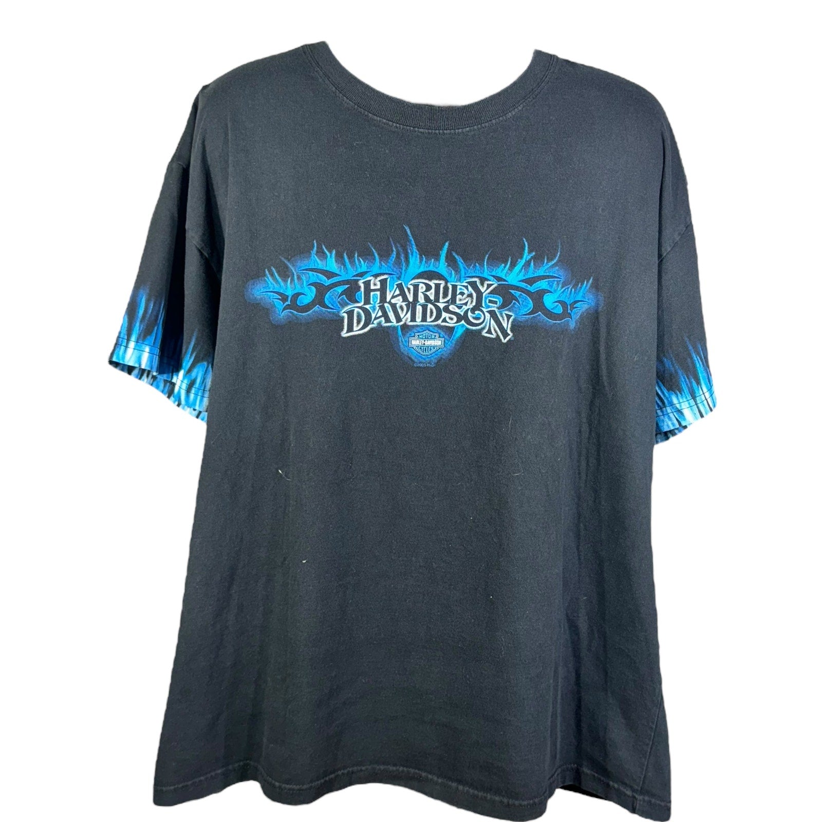 Vintage Harley Davidson Black Diamond Flame Tee