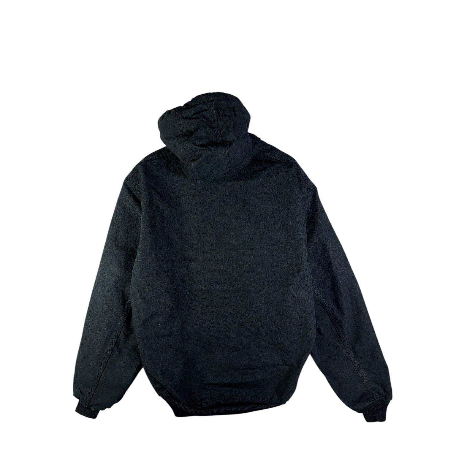 Vintage Carhartt Canvas Hooded Full Zip Workwear Jacket