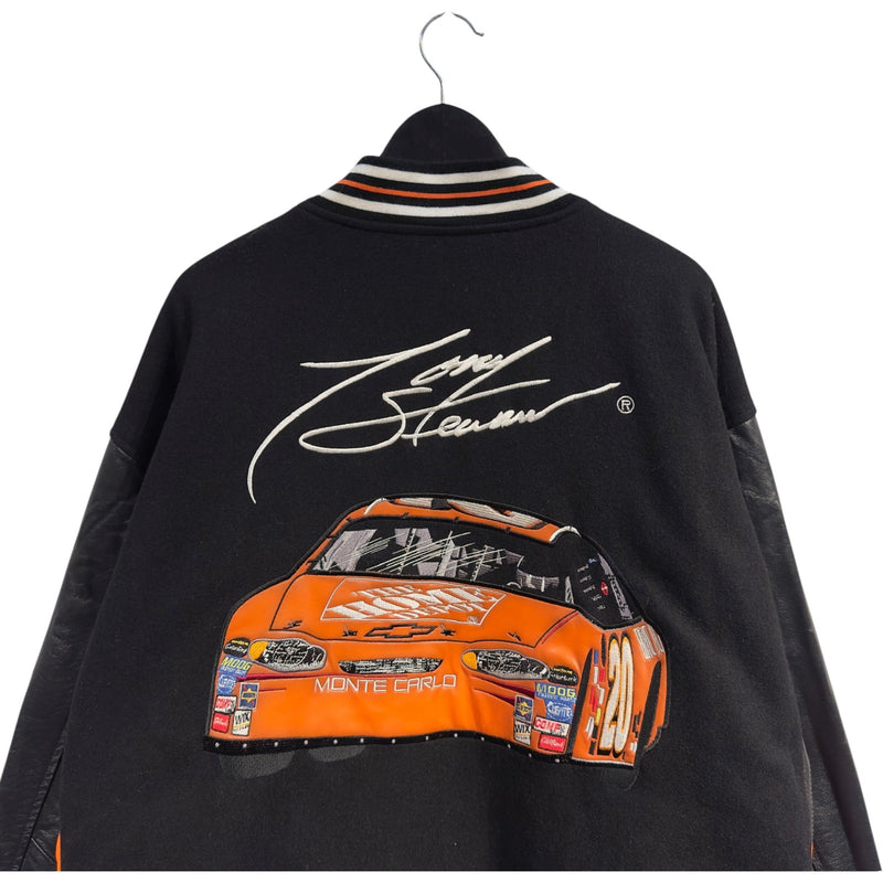 Vintage NASCAR #20 Tony Stewart Varsity Jacket