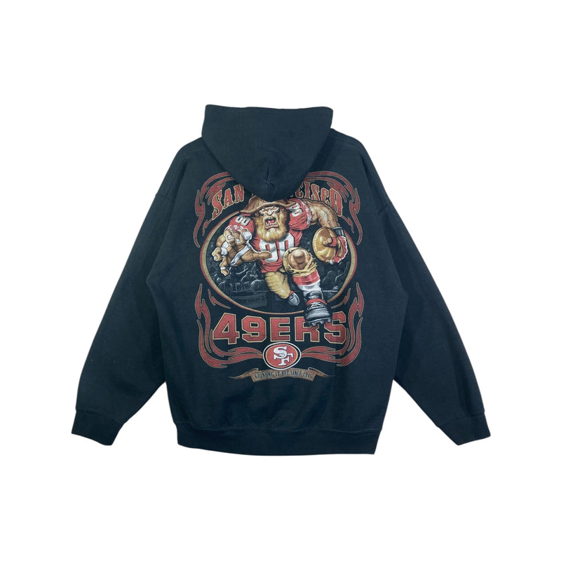 Vintage San Francisco 49ers NFL Graphic Pullover Hoodie