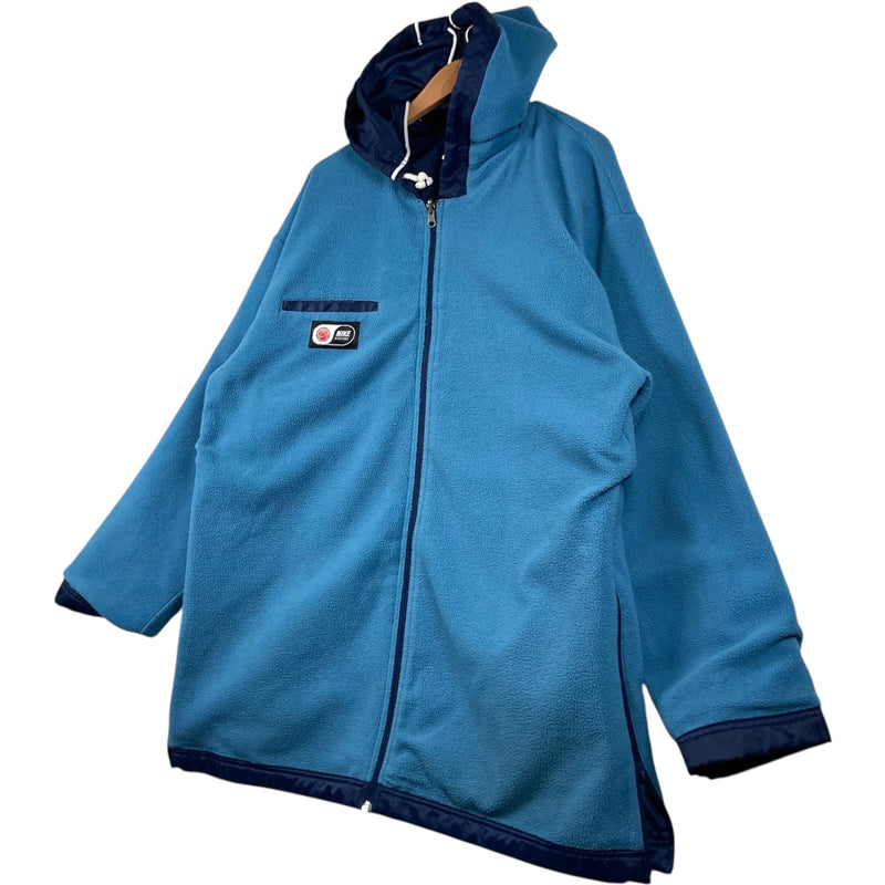 Vintage Nike Reversible Fleece Lined Hooded Jacket