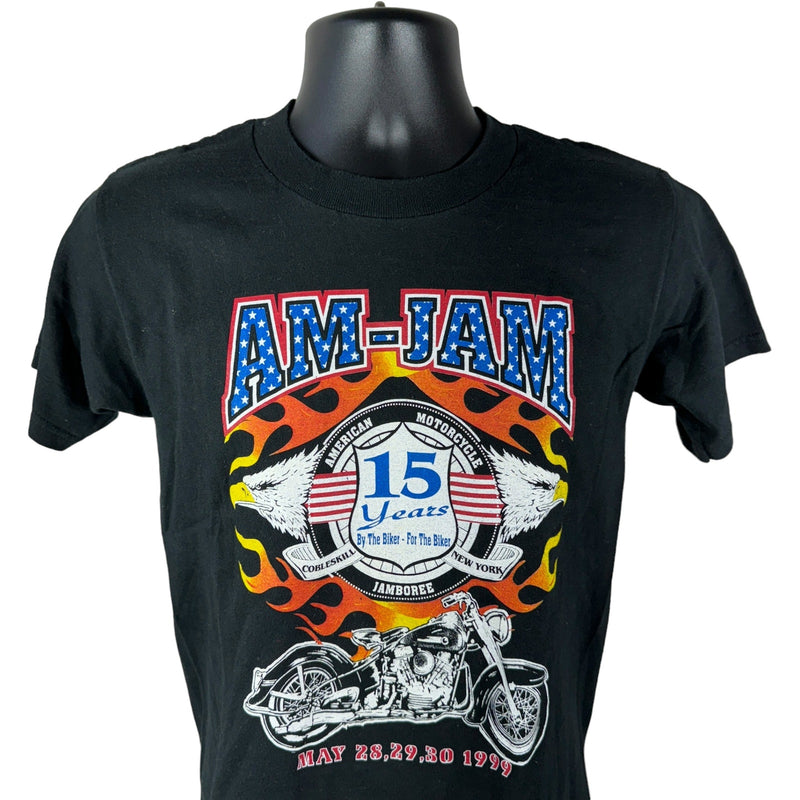 Vintage Youth "AM-JAM" Motorcycle Ralley Tee 90s