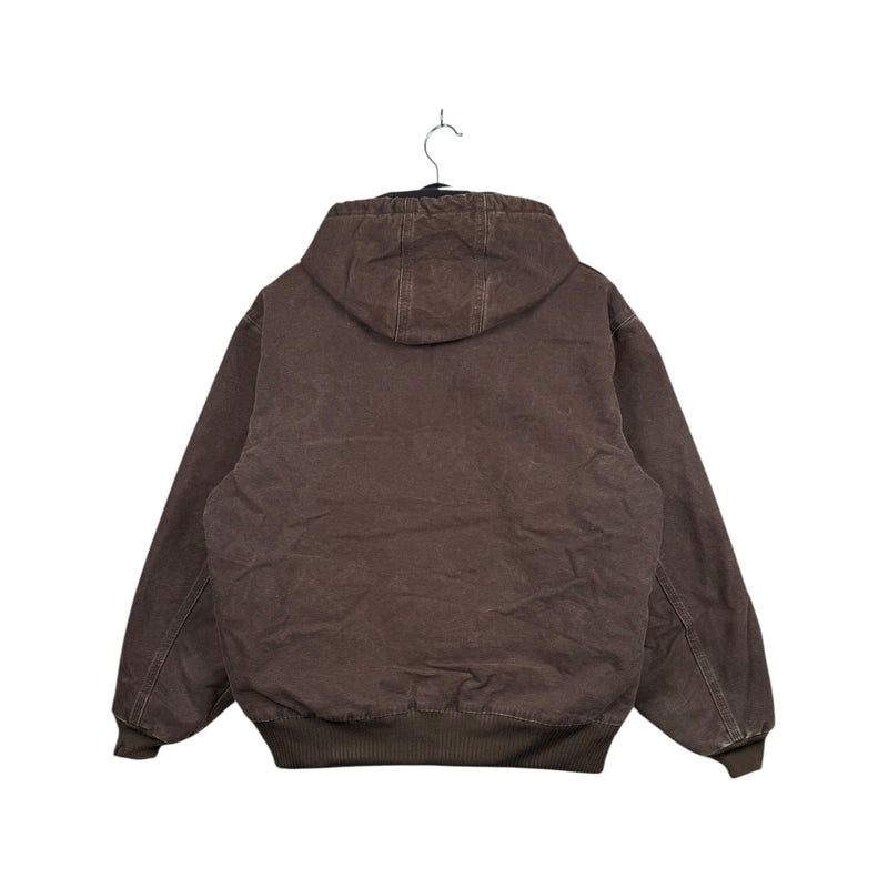 Vintage Carhartt Insulated Active Full Zip Hoodie