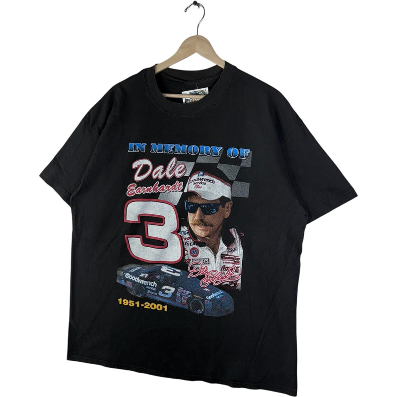 Vintage Dale Earnhardt Memoriam NASCAR Tee 2001