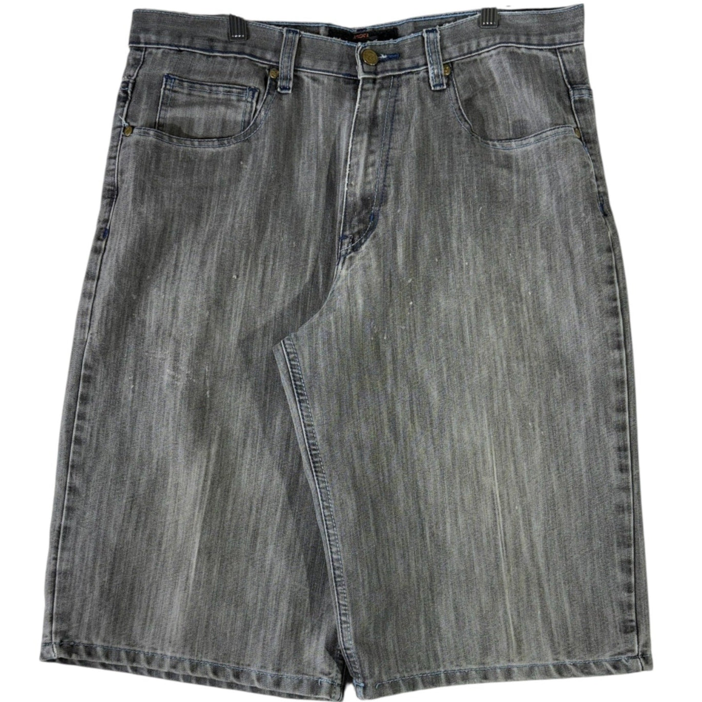 Vintage Barked Bears Wide Leg Denim Shorts 36