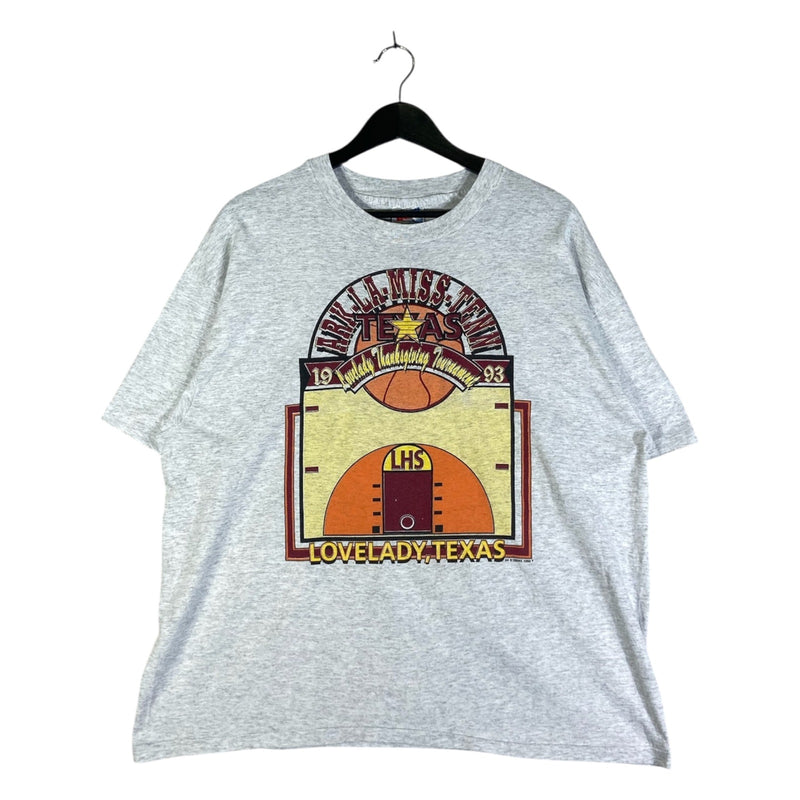 Vintage Lovelady Thanksgiving Basketball Tournament T-Shirt