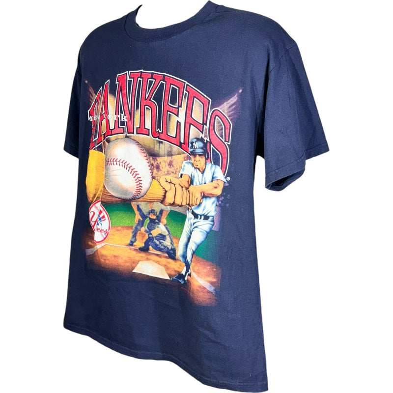 Vintage New York Yankees Caricature Home Run Tee 90s