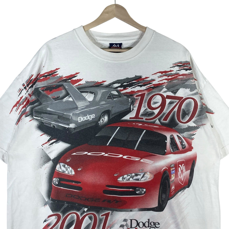 Vintage Dodge Motorsports "We're Back" Car Tee 2001